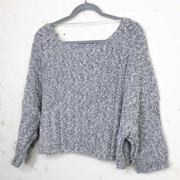 FREE People good day cropped oversized sweater - Picture 5 of 14